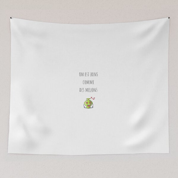 Item preview, On est bons comme des melons  designed and sold by Dead-Poule.