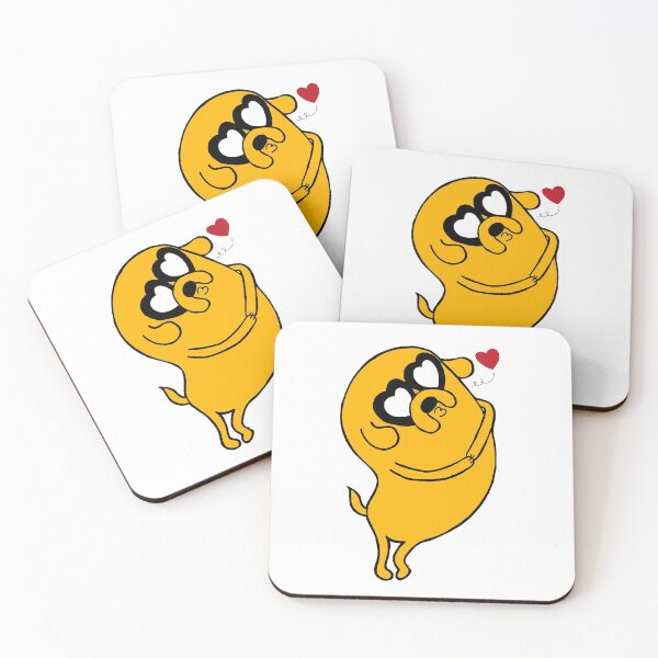 Item preview, Adventure Time - Jake the Dog In Love (Color) designed and sold by OliviaJDMin.