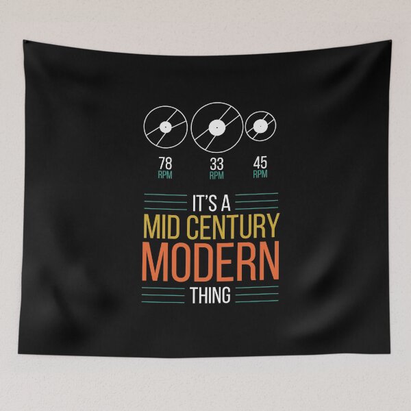 Item preview, It´S A Mid Century Modern Thing Vinyl Record Music designed and sold by MooonTees.