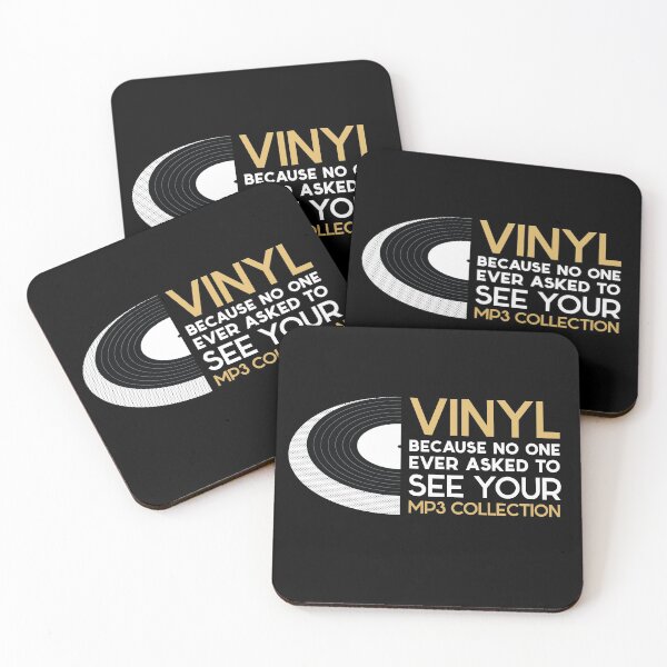 Item preview, Vinyl Because No ONe Ever Aked To See Your Mp3´s  designed and sold by MooonTees.
