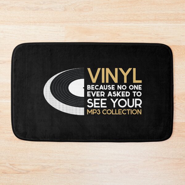 Item preview, Vinyl Because No ONe Ever Aked To See Your Mp3´s  designed and sold by MooonTees.