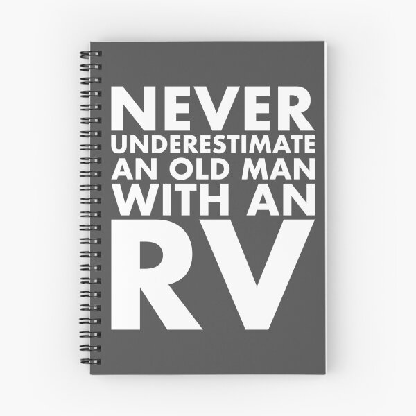 Item preview, Never Underestimate An Old Man With An RV designed and sold by CoolYule.