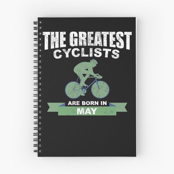 Item preview, The Greatest Cyclists Are Born In May Cycling Gift T-Shirt designed and sold by Dan66.