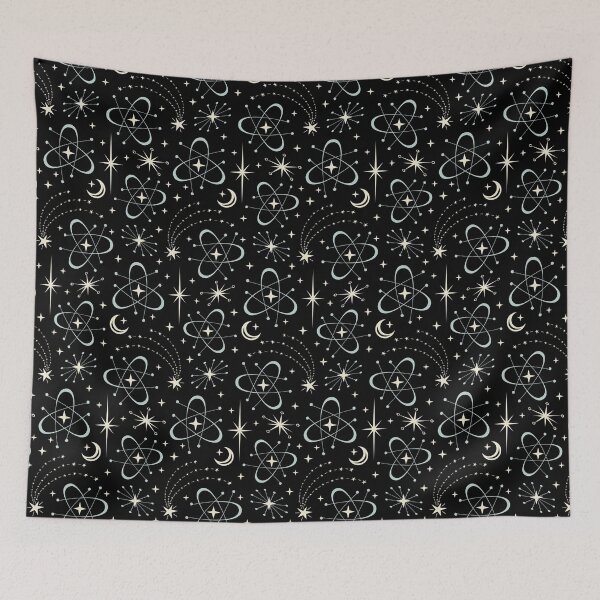 Item preview, Retro Atomic Starfield by studioxtine designed and sold by studioxtine.
