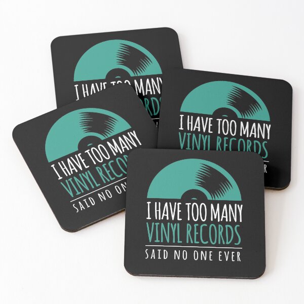 Item preview, I Have Too Many Vinyl Records Music Retro DJ Gift designed and sold by MooonTees.