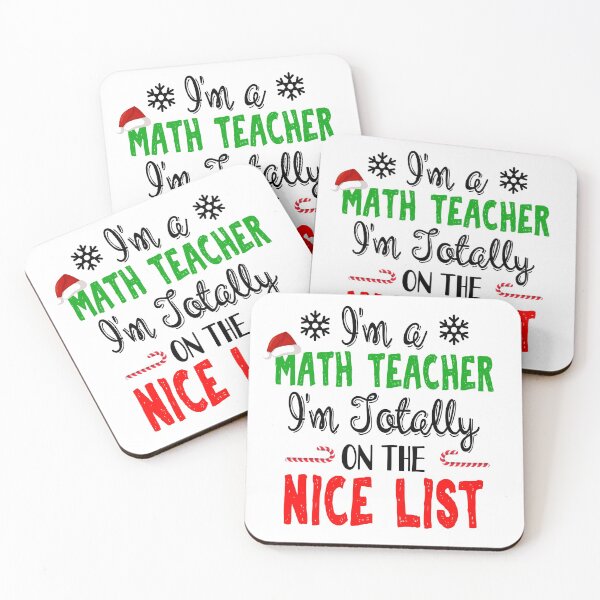 Item preview, Math Teacher Funny designed and sold by PopArtDesigns.
