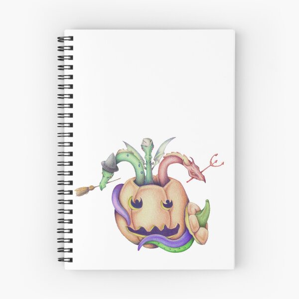 Aperçu de l'œuvre Dragons d'halloween habillés créée et vendue par fuzzydragons.