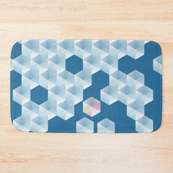 Item preview, Ice Breaker Isometric Cubes Pattern designed and sold by danielliamgill.