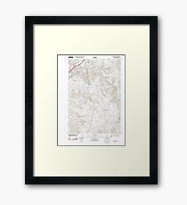 USGS Topo Map Oregon Oregon City 20110826 TM Framed Print
