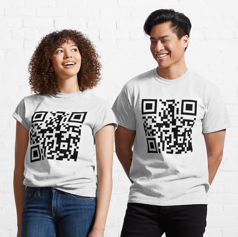 t shirt qr