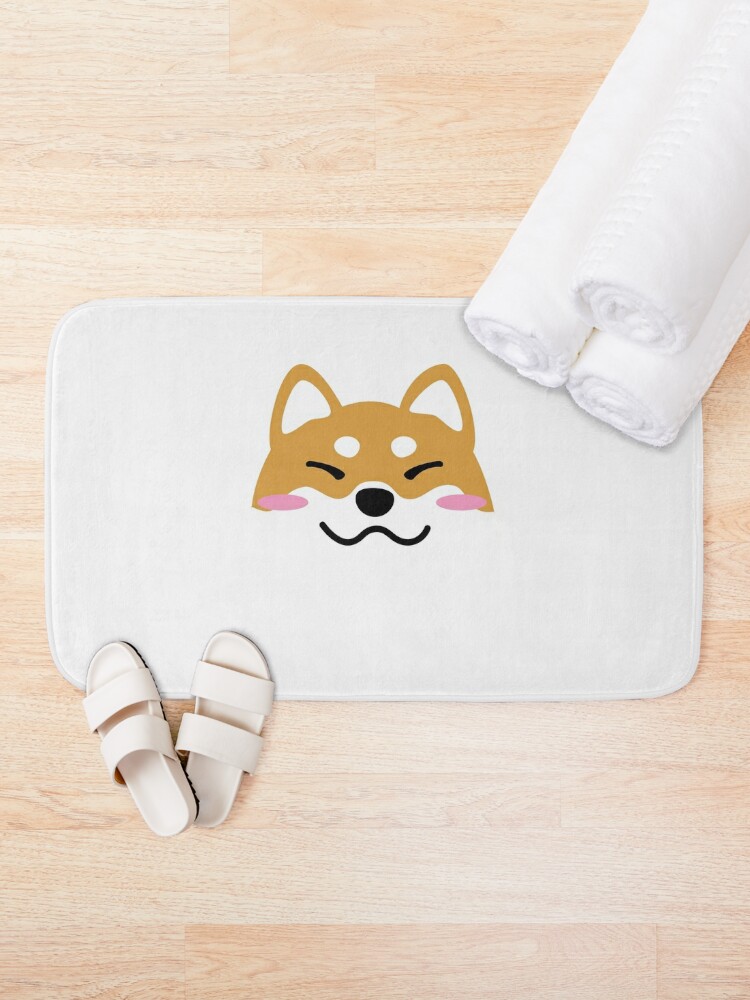 Cutest Shiba Inu Non Slip Bathroom Rug