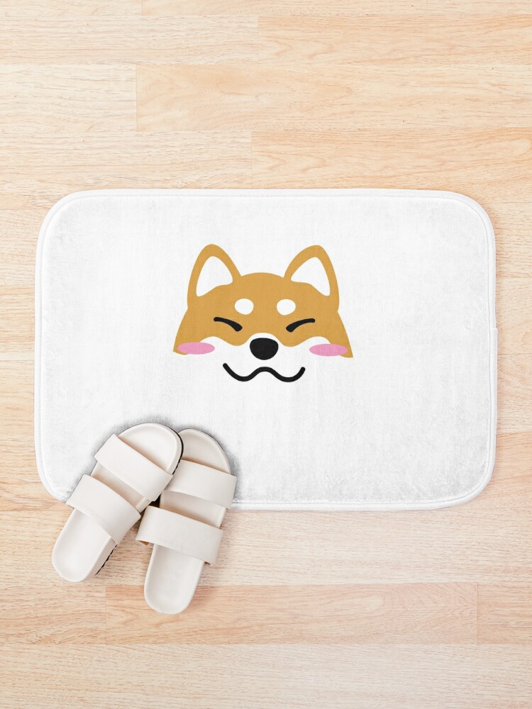 Cutest Shiba Inu Non Slip Bathroom Rug