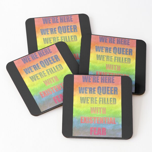 Item preview, We're here We're Queer  designed and sold by ffionstanton95.