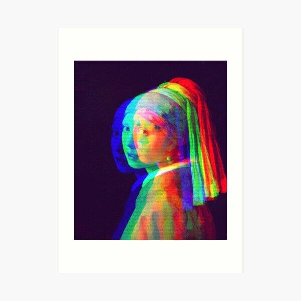 Girl with a Pearl Earring Art Print