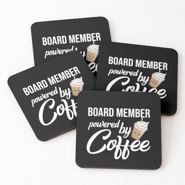 Item preview, Board Member Powered By Coffee - Funny Gift Idea designed and sold by AllGiftsYouNeed.