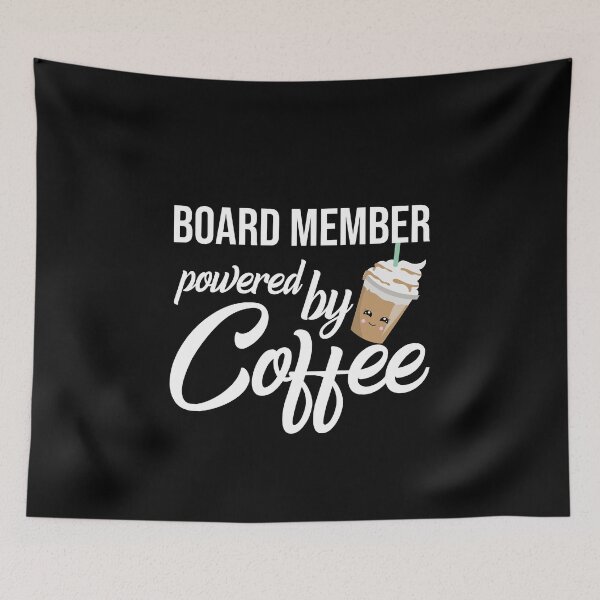 Item preview, Board Member Powered By Coffee - Funny Gift Idea designed and sold by AllGiftsYouNeed.