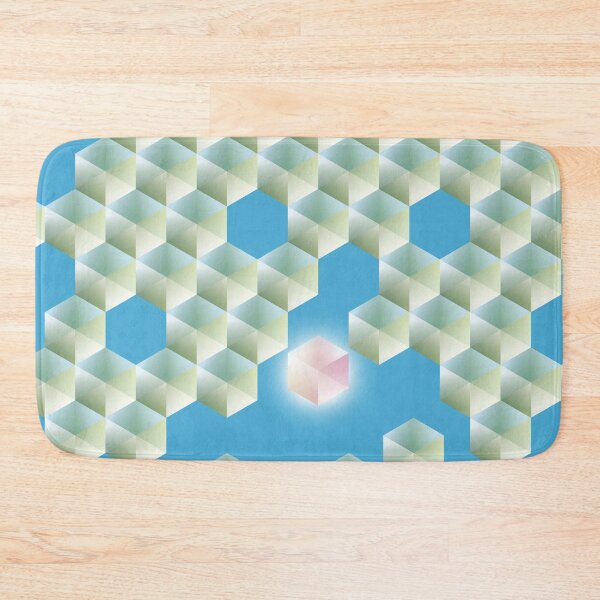Item preview, Break Out From the Pack and Save the Planet Isometric Cubes Pattern designed and sold by danielliamgill.