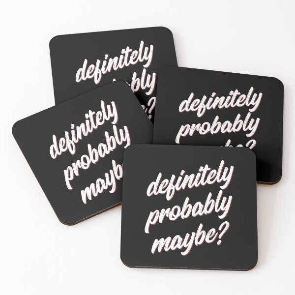 Item preview, Definitely, probably, maybe? designed and sold by Stuff'n'stuff.