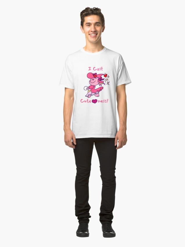 Alternate view of Cuteness Witch Chalk Classic T-Shirt