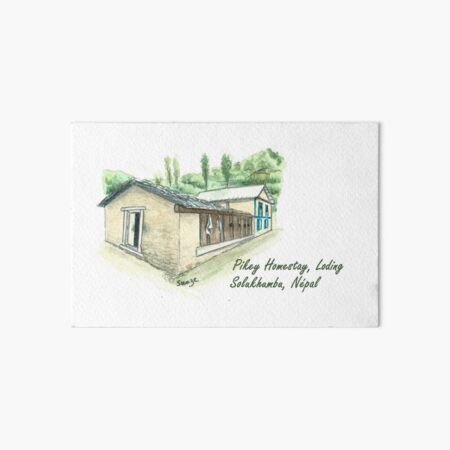 Pikey Homestay, Loding, Nepal Impression rigide