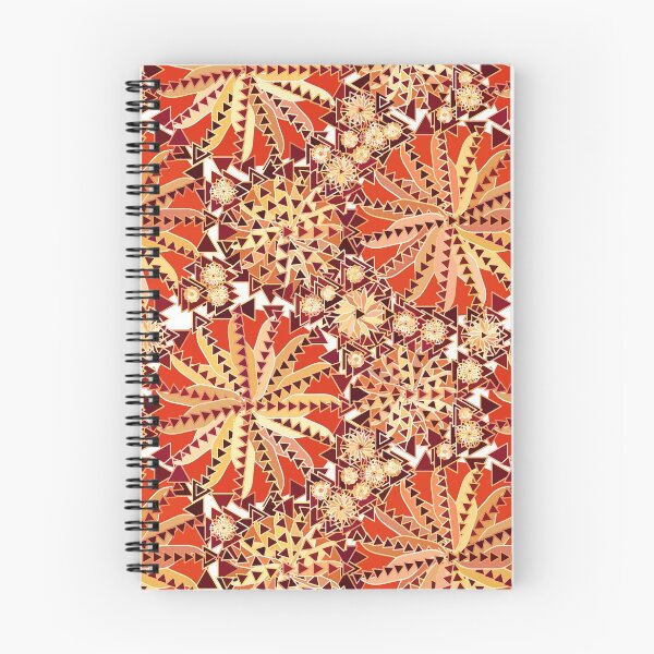 Item preview, Tribal Mandala Print, Rust Orange and Brown  designed and sold by Marymarice.