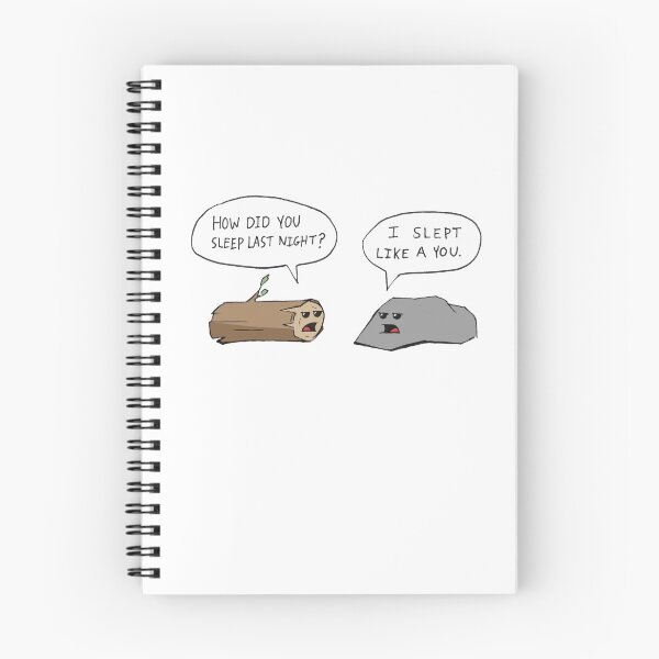 Item preview, Slept Like a Log designed and sold by magicmonkey25.
