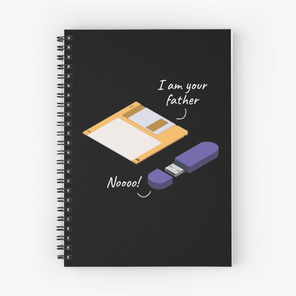 Item preview, I Am Your Father Diskette Usbstick Computer Nerd designed and sold by MooonTees.