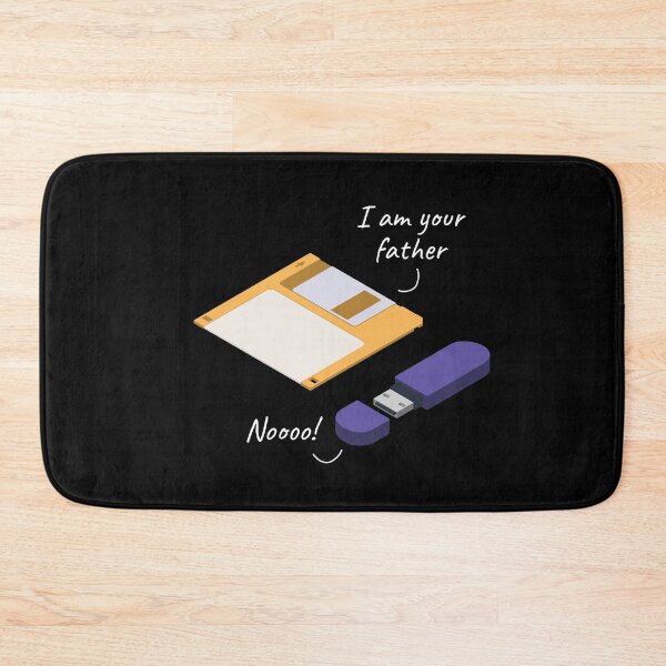 Item preview, I Am Your Father Diskette Usbstick Computer Nerd designed and sold by MooonTees.