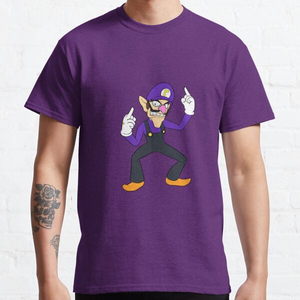 Waluigi Middle Finger Classic T-Shirt