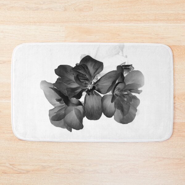 Item preview, Geranium in black and white designed and sold by by-jwp.