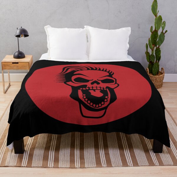 Item preview, Screaming Skull in Red Circle designed and sold by MonkeyBusinessC.