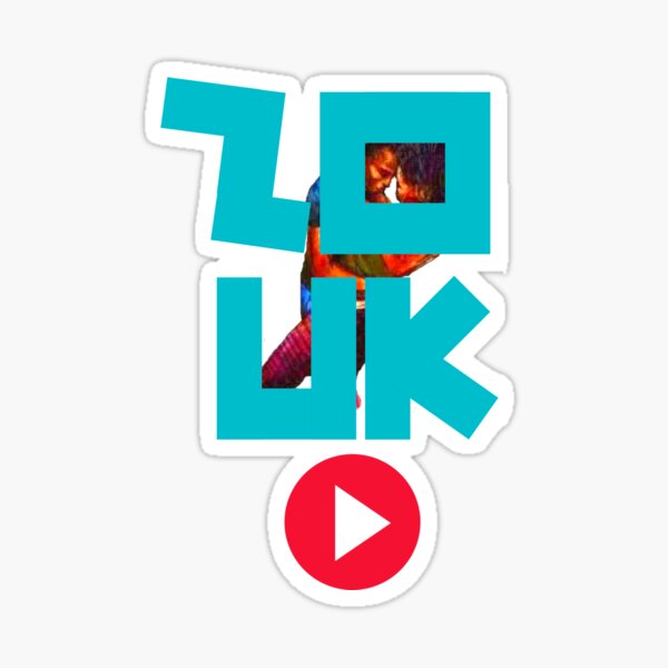 Z FOR ZOUK. Sticker