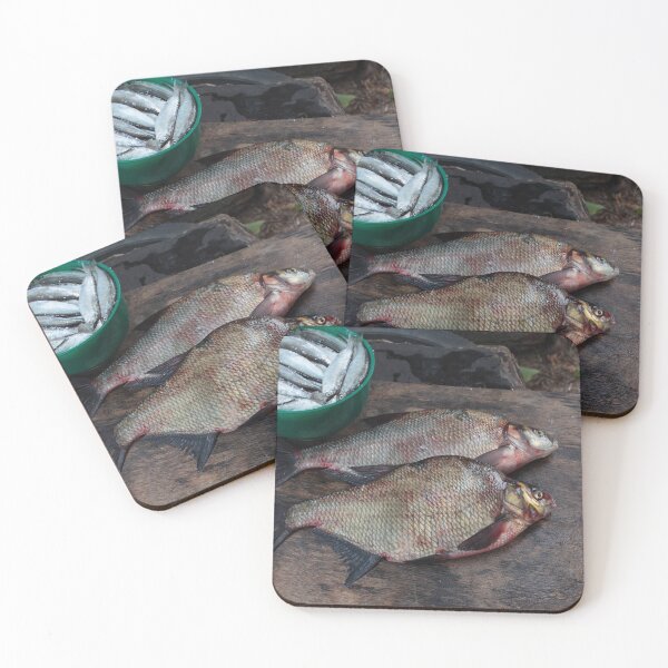Item preview, fresh fish large bream and vendace still life designed and sold by mrivserg.