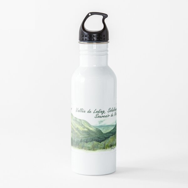 the Loding valley, in Solukhumbu, Nepal Water Bottle