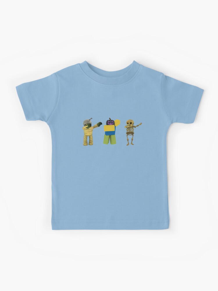 Roblox Oof Dabbing Halloween Tshirt Kids T Shirt By Smoothnoob Redbubble - yellow pug roblox