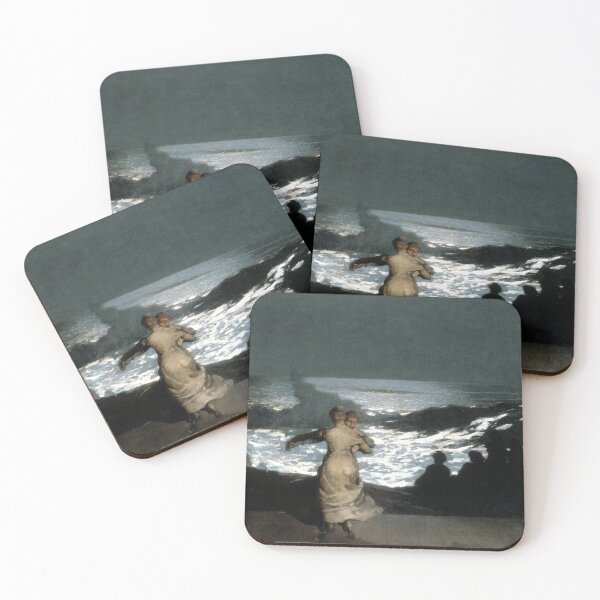 Item preview, Winslow Homer - Summer Night designed and sold by ArtExpression.