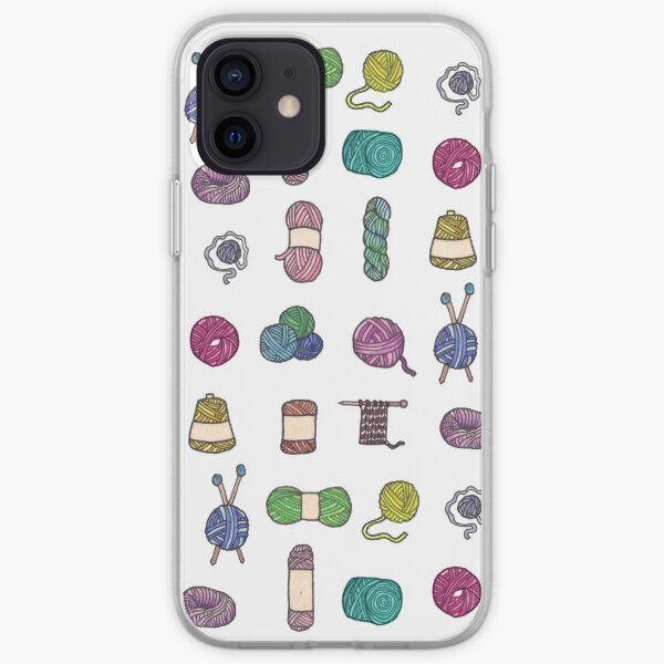 Balls of Yarn - Knitting Watercolor iPhone Soft Case
