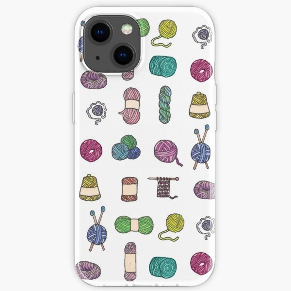 Balls of Yarn - Knitting Watercolor iPhone Soft Case
