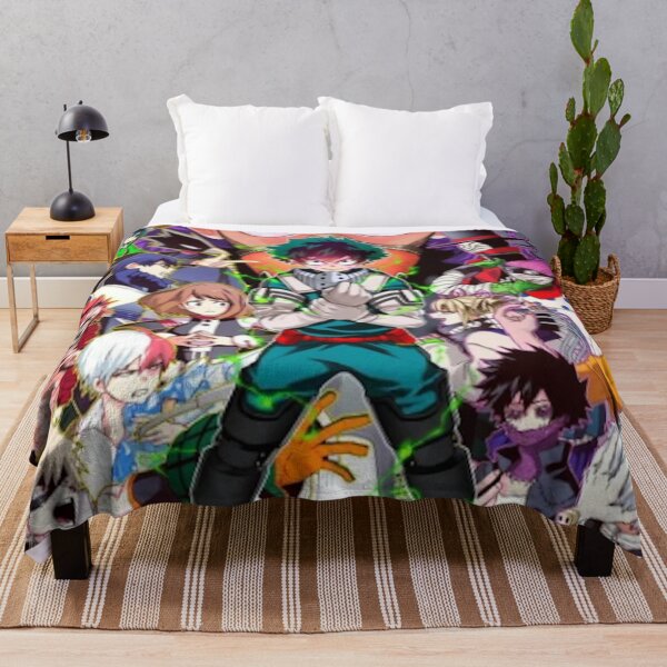 My Hero Academia / Boku no Hero Academia Season 4 Art Throw Blanket