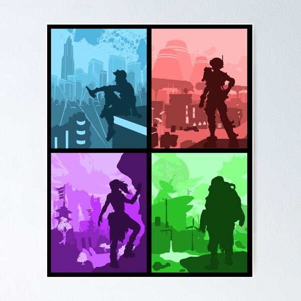 Item preview, Borderlands 3 Silhouettes designed and sold by Toffee Bee.