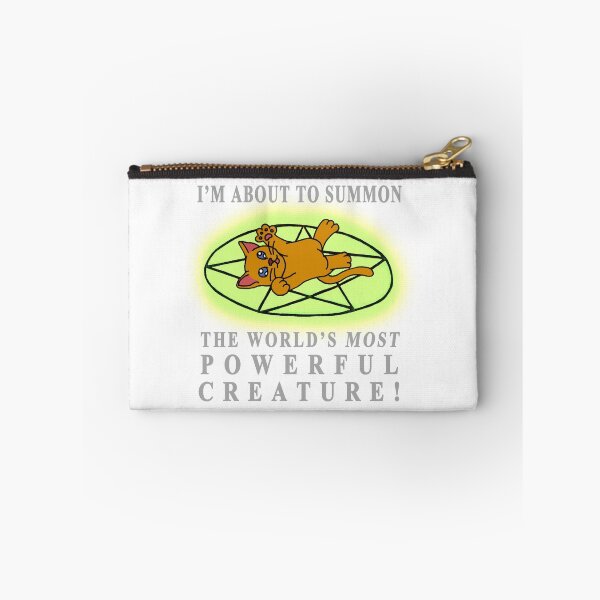 Item preview, I'm about to summon.... A CAT! designed and sold by TheBitGeek.