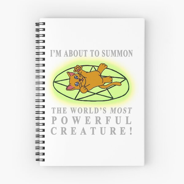 Item preview, I'm about to summon.... A CAT! designed and sold by TheBitGeek.