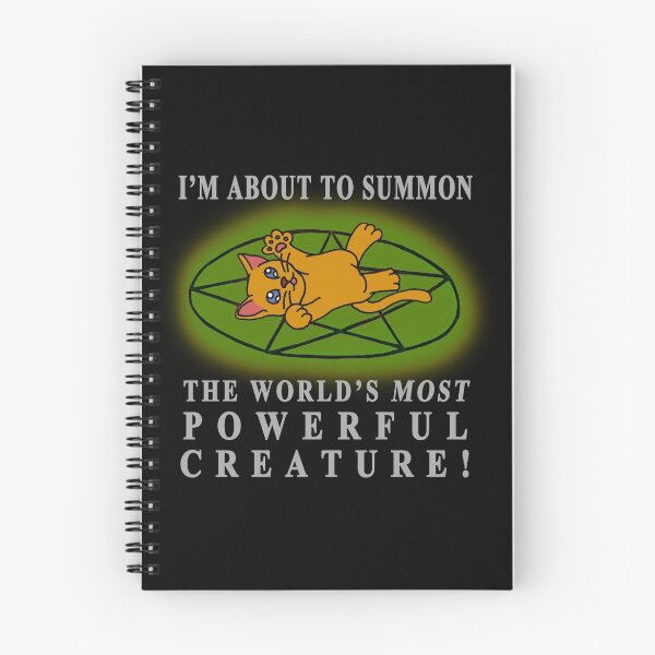 Item preview, I'm about to summon.... A CAT! designed and sold by TheBitGeek.