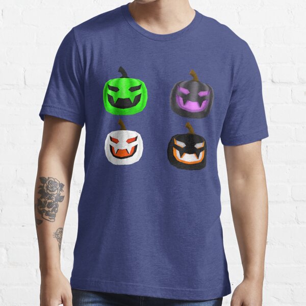 Roblox Scary Halloween Pumpkins T Shirt T Shirt By Smoothnoob Redbubble - halloween pumpkin face roblox