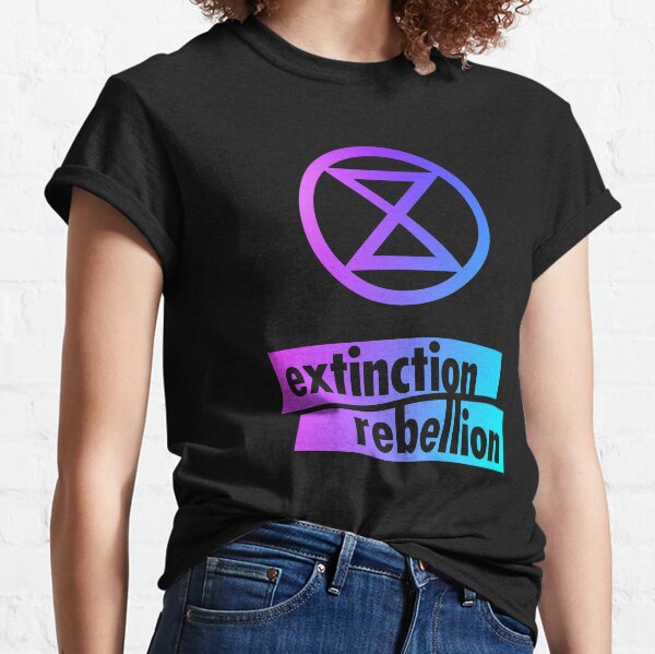 Neon Extinction Rebellion Classic T-Shirt