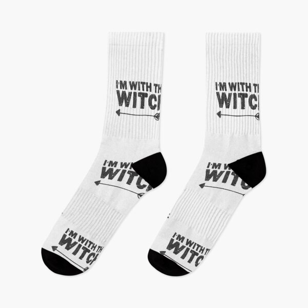 Item preview, I'm With the Witch - Funny Couple Shirt - Halloween Shirt designed and sold by bkfdesigns.