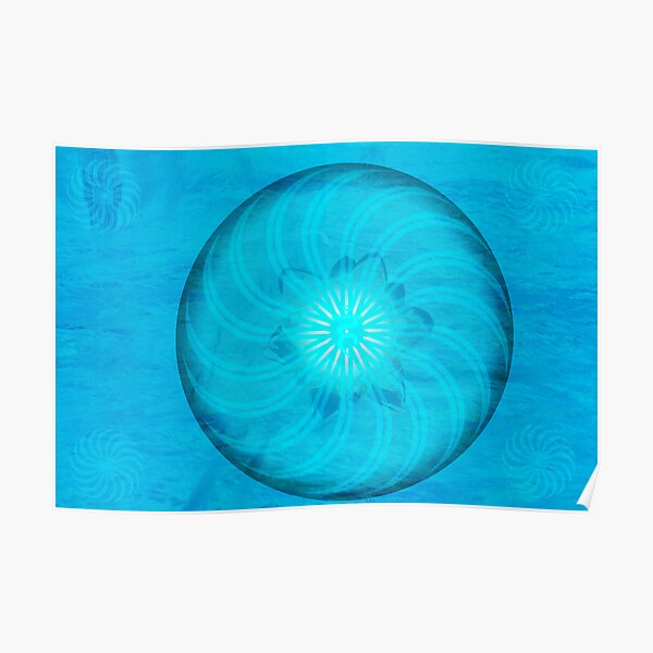 Throat Chakra ~ Blue ~ Vishudah ~ Male Poster