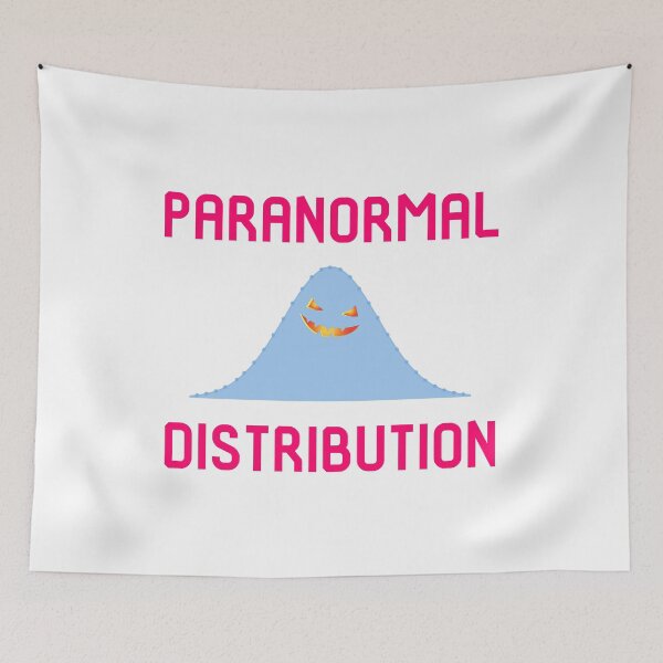 Item preview, Paranormal Distribution Halloween Ghost Normal Math Geek designed and sold by at85productions.