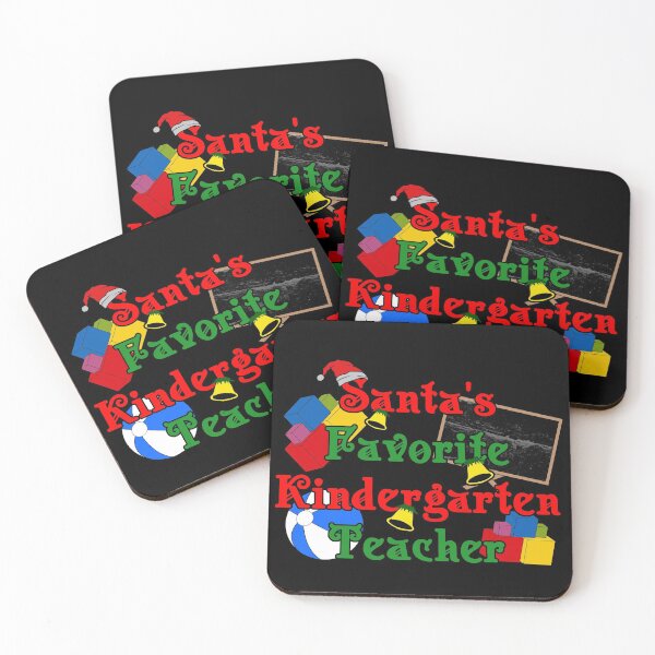 Item preview, Santa's favorite kindergarten teacher designed and sold by OVMEngemann.