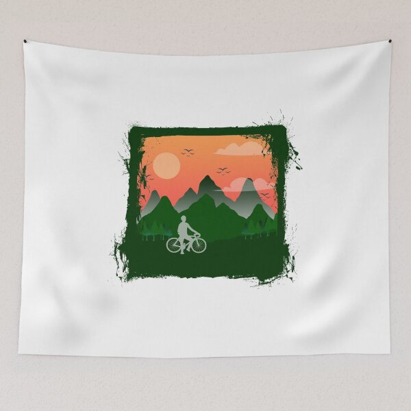 Item preview, Nature lover biking shirt designed and sold by OVMEngemann.